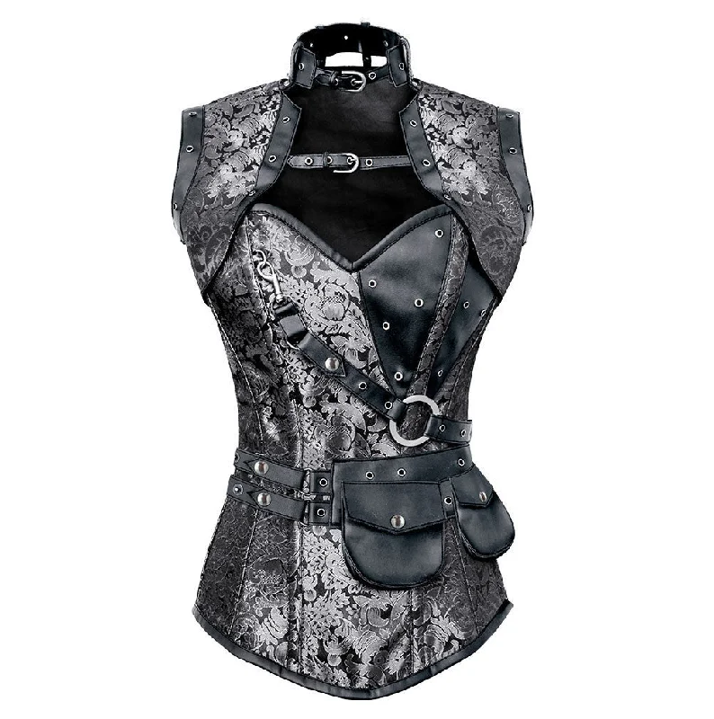 Adriana Steampunk Overbust Corset