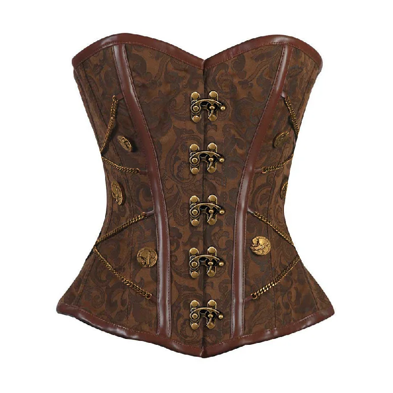 Flora Steampunk Overbust Corset