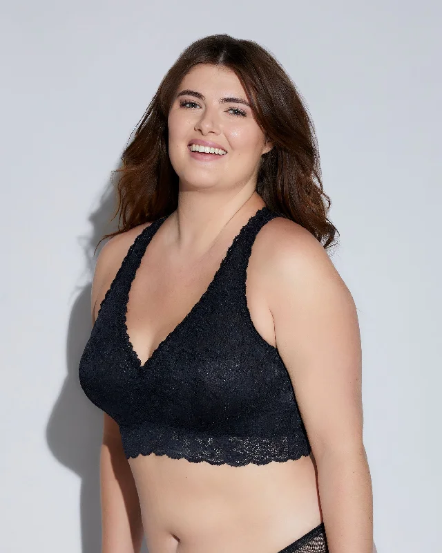 Bralette Taglie Comode Racie Con Spalline Incrociate