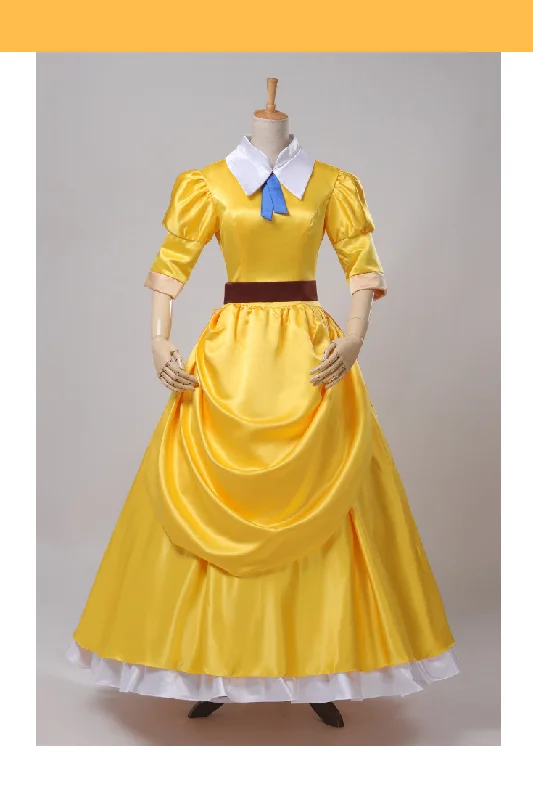 Tarzan Jane Porter Satin Cosplay Costume