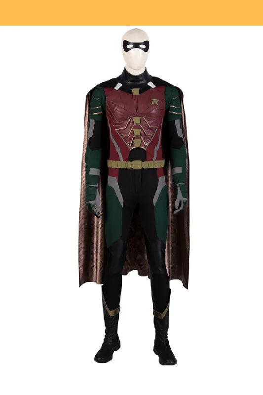 Titan Robin PU Leather Custom Cosplay Costume