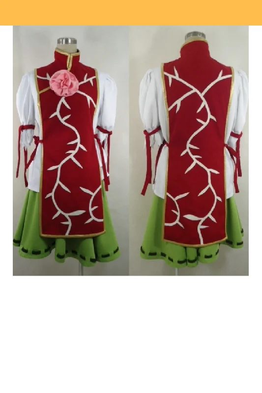 Touhou Project Wild & Horned Hermit Kasen Ibaraki Cosplay Costume