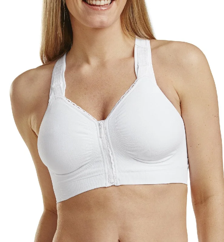 Carefix Ava Seamless Front Close Post-Op Surgical Bra (3444) - White