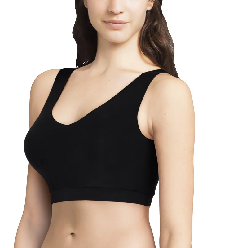 Chantelle Softstretch Padded V-Neck Bra Top (C16A10) - Black