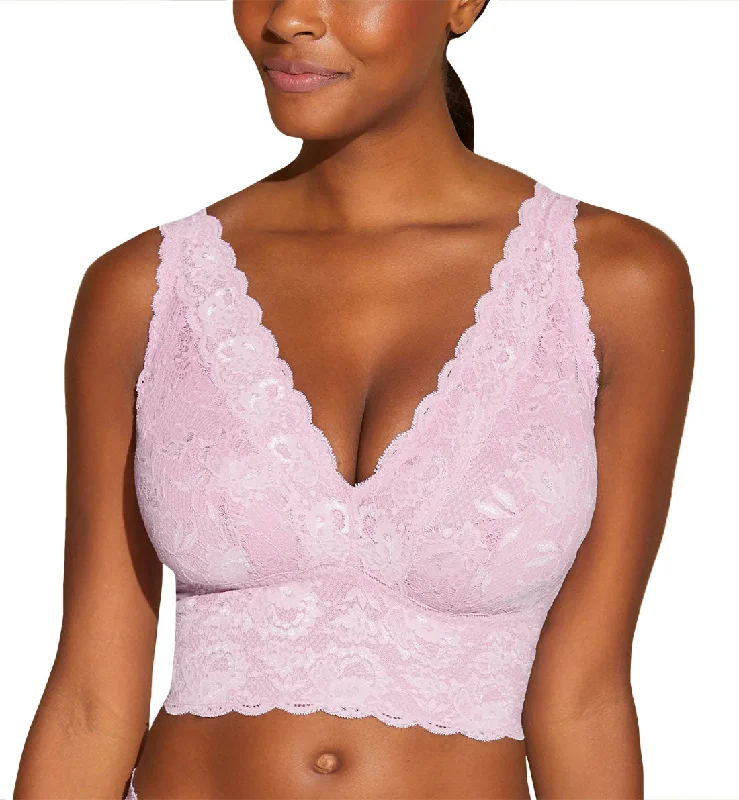 Cosabella Never Say Never CURVY Plungie Longline Bralette (NEVER1385) - Jaipur Pink