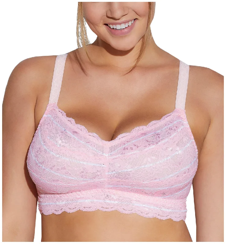 Cosabella Never Say Never Printed CURVY Sweetie Bralette (NEVEP1310) - Fiore Stripe