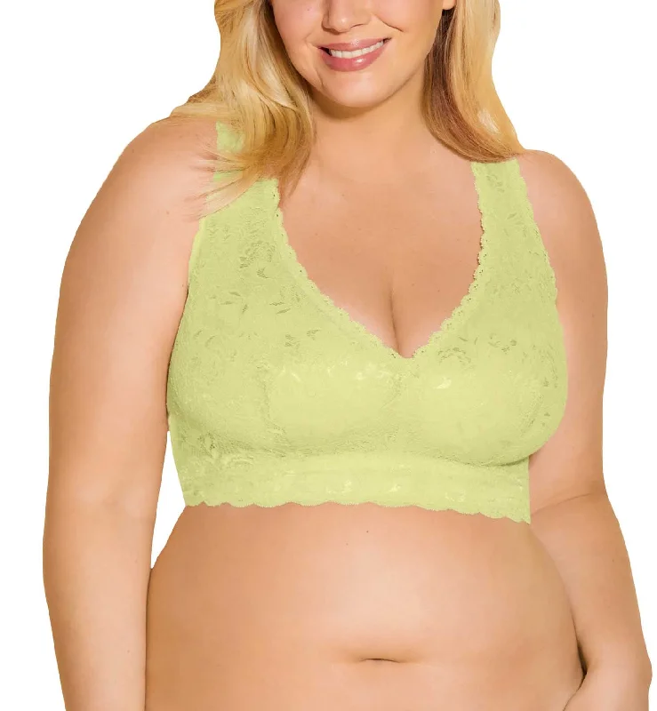 Cosabella NSN Ultra CURVY Racie Racerback Bralette (NEVER1353) - Chakra Green