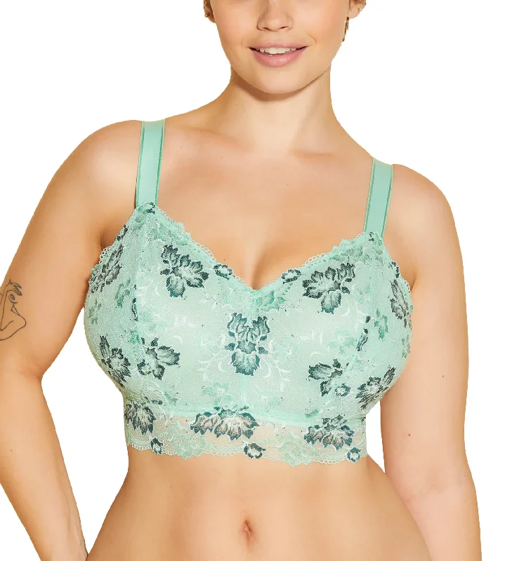 Cosabella Savona SUPER Curvy Longline Bralette (SAVON1386) - Congo Ghana/Lagoon