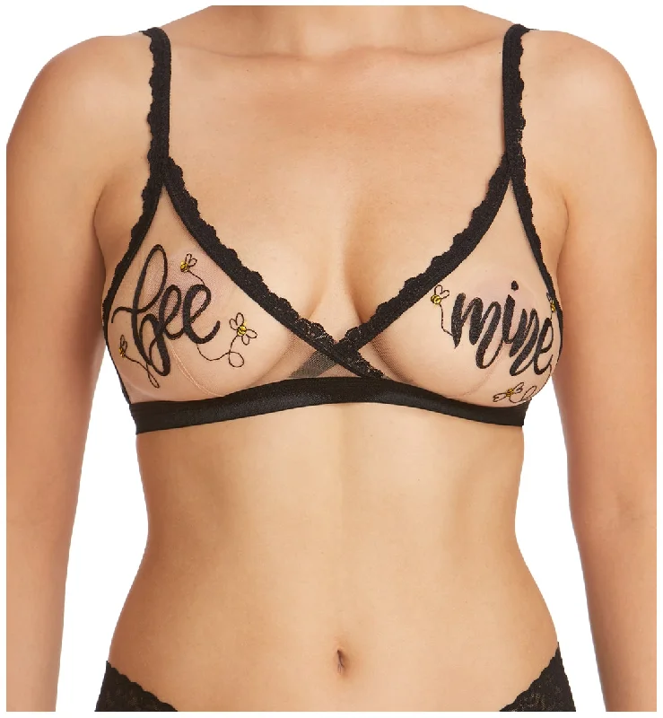 Hanky Panky Bee Mine Triangle Bralette (1B7856) - Bee Mine