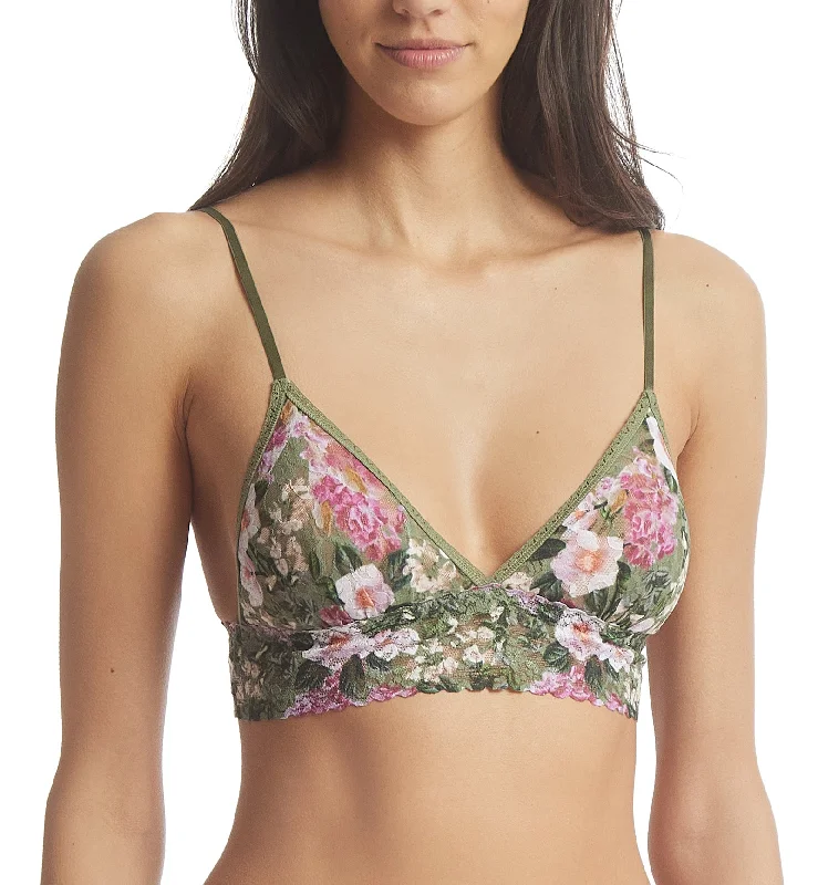 Hanky Panky Signature Lace Padded Triangle Bralette (PR487004) - Florist