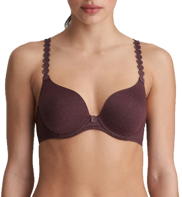 Marie Jo Tom Convertible Seamless Underwire Bra (0120826) - Aubergine