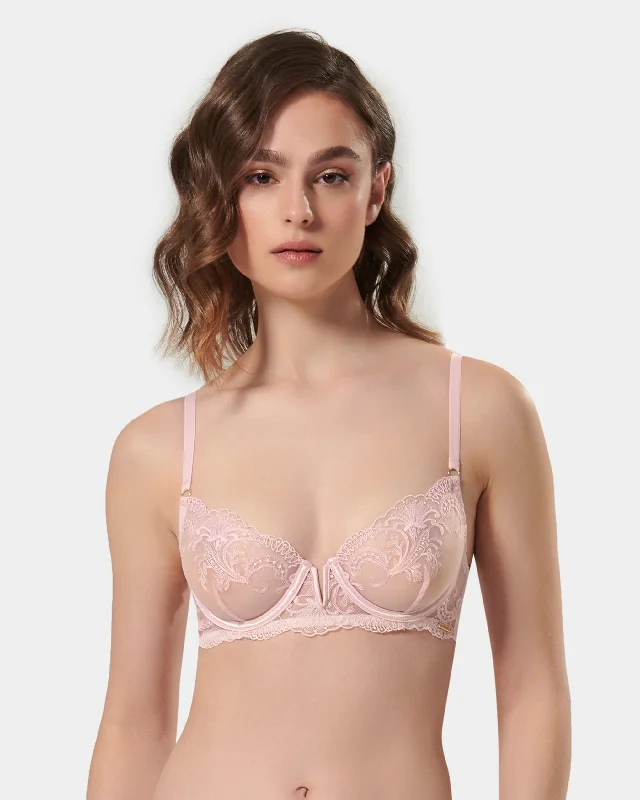 Marseille Wired Bra Pearl Pink