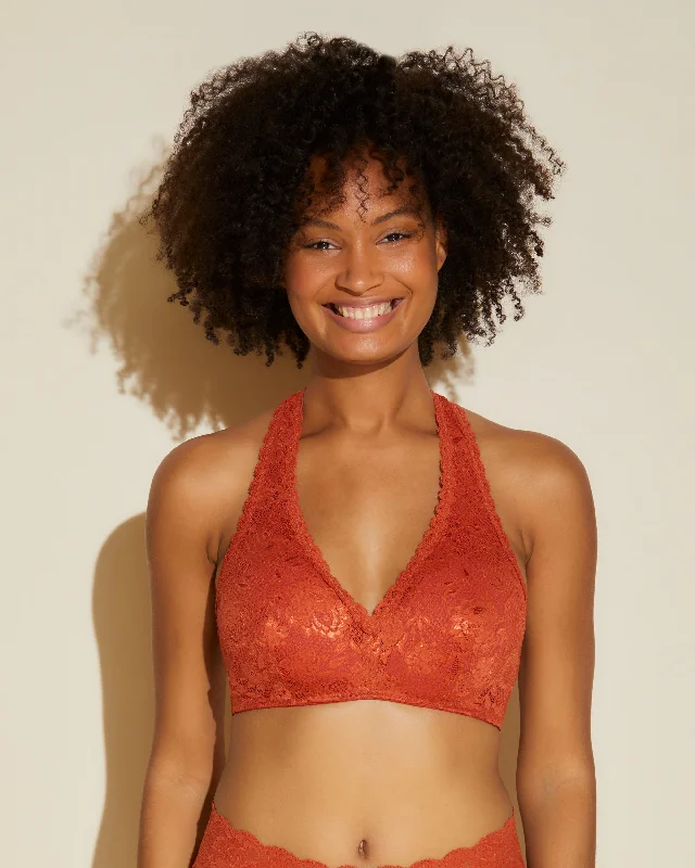 Bralette Imbottita Con Spalline Incrociate