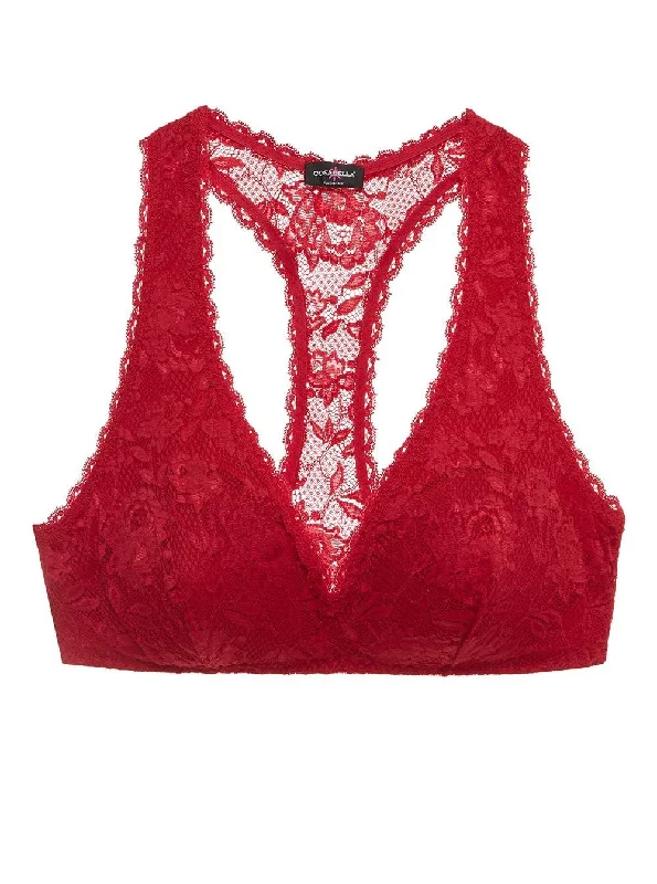 Bralette Imbottita Con Spalline Incrociate