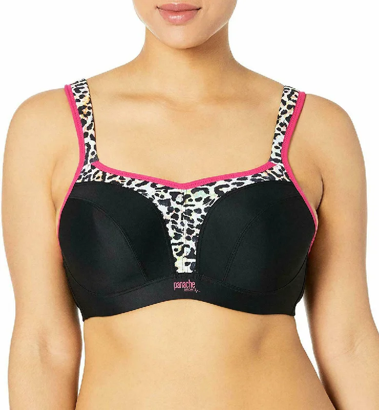 Panache Power Underwire Sports Bra (5021) - Animal Multi