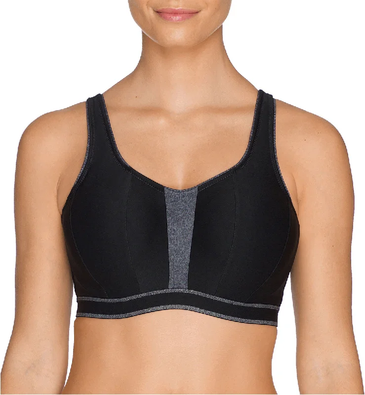 PrimaDonna Sport The Sweater Padded Underwire Sports Bra (6000116) - Black