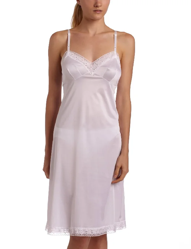 Vanity Fair Women`s Plus Size Rosette Lace Full Slip